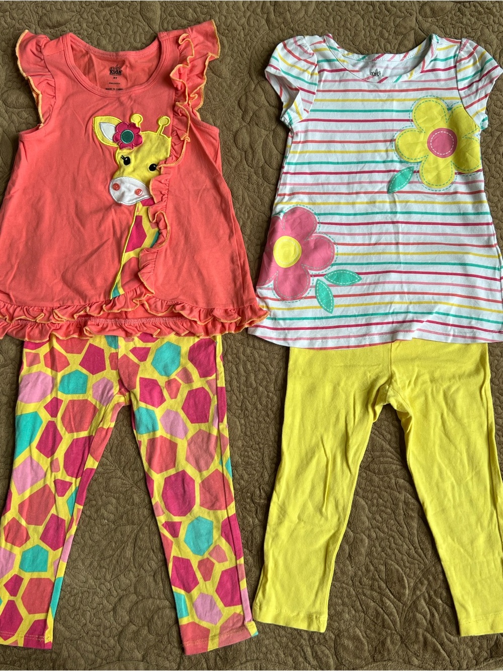 3T girls’ mixed sets bundle (10 pieces) - Picture 3 of 10